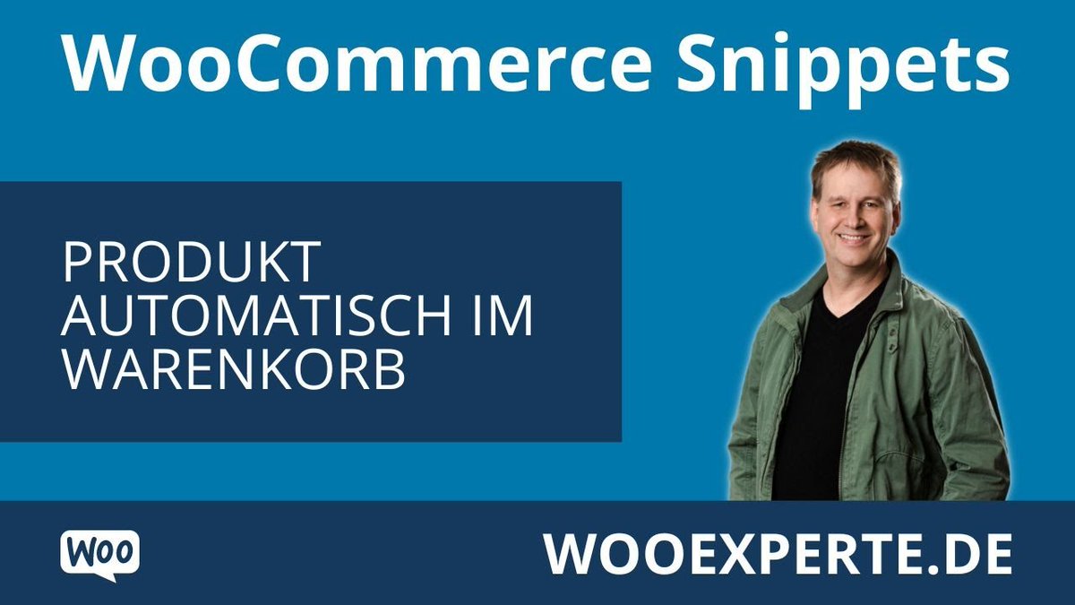 WooExperte's tweet photo. #WooCommerce #Snippet: Ein  Produkt automatisch in den WooCommerce Warenkorb legen. Zum Beispiel für eine Warenprobe oder einem Geschenk als Kaufanreiz. #WooExperte https://t.co/2Ad28W5NDe https://t.co/LcLmFS704d