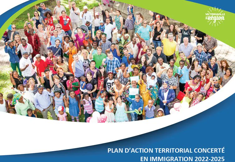 On est fier de présenter notre nouveau plan d'action élaboré à la suite de consultations pour mieux accueillir nos nouveaux arrivants immigrants. Merci spécial à l'ensemble des organisations partenaires pour leur implication! #mrcarthabaska #immigration buff.ly/3CNk0zV