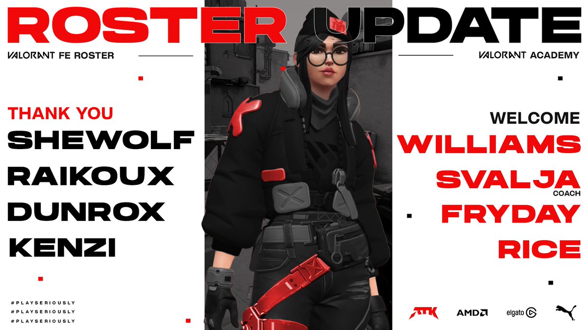 ATKesportsGG's tweet photo. 🔴ROSTER UPDATE🔴

Our #Valorant Fe team decided to disband. We would like to thank them for their time in the squad, and we appreciate each and every one of you🌻

We are also incredibly excited to announce our #Valorant academy team! 

Full team details: https://t.co/IGf3UnhGlP https://t.co/9KVZWBbHrI