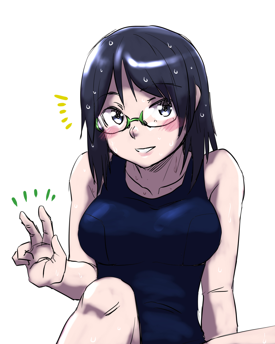 【お絵描き10倍速動画用003&004】スク水霧島 試合前後 #艦隊これくしょん #霧島 #スク水 https://t.co/c6u7Z6s3eq 