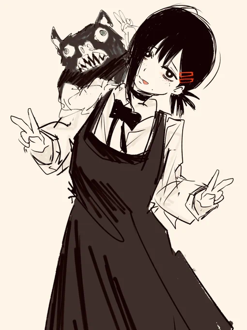 #今月描いた絵を晒そうコベニ 