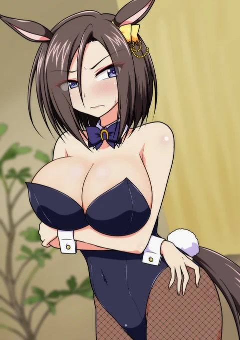 #今月描いた絵を晒そう 
#ウマ娘 
#エアグルーヴ 
来月は頑張る 
