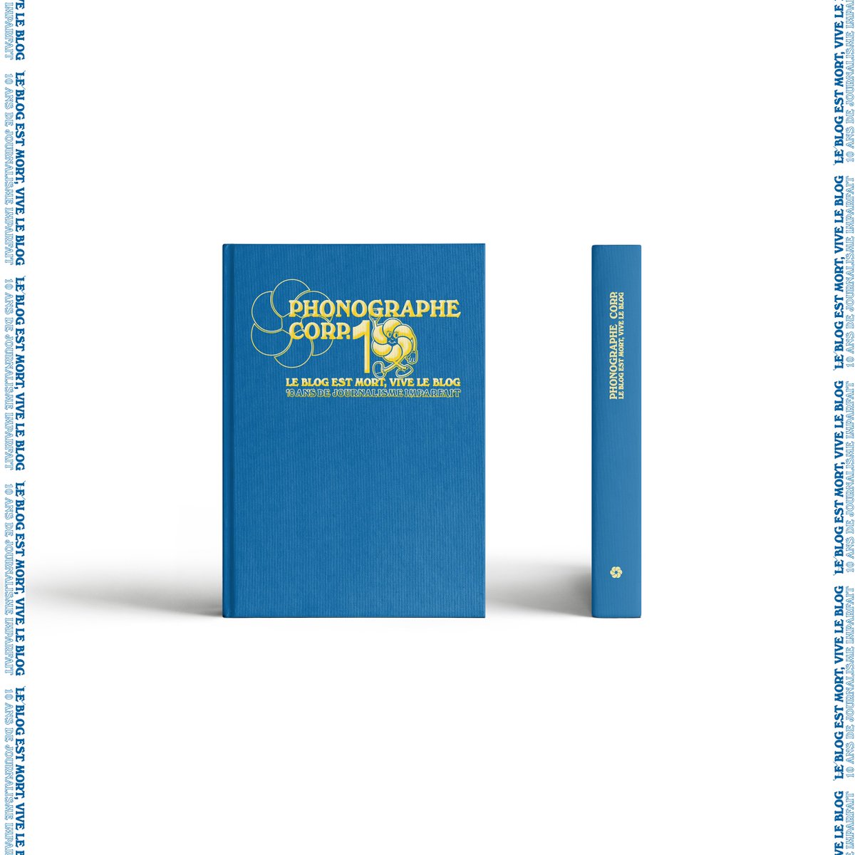 PhonographeCorp's tweet photo. On sort un livre, et ça s'appelle « Le blog est mort, vive le blog. 10 ans de journalisme imparfait ». On est très fier.e et un peu ému.e de vous présenter ce bel objet ! https://t.co/NmOft7MH4E