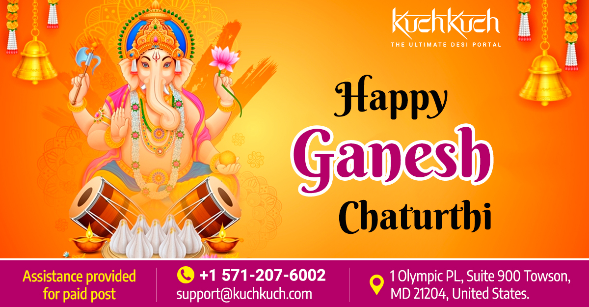 kuchkuchdotcom's tweet image. May Lord Ganesha keep enlightening our lives and always bless us with love and success. Happy Ganesh Chaturthi.
kuchkuch.com

#ganeshchaturthi #ganeshchaturthi2022 #ganeshfestival #vinayagarchathurthi2022  #VinayagarChathurthi #chathurthi #chathurthi2022 #kuchkuchusa