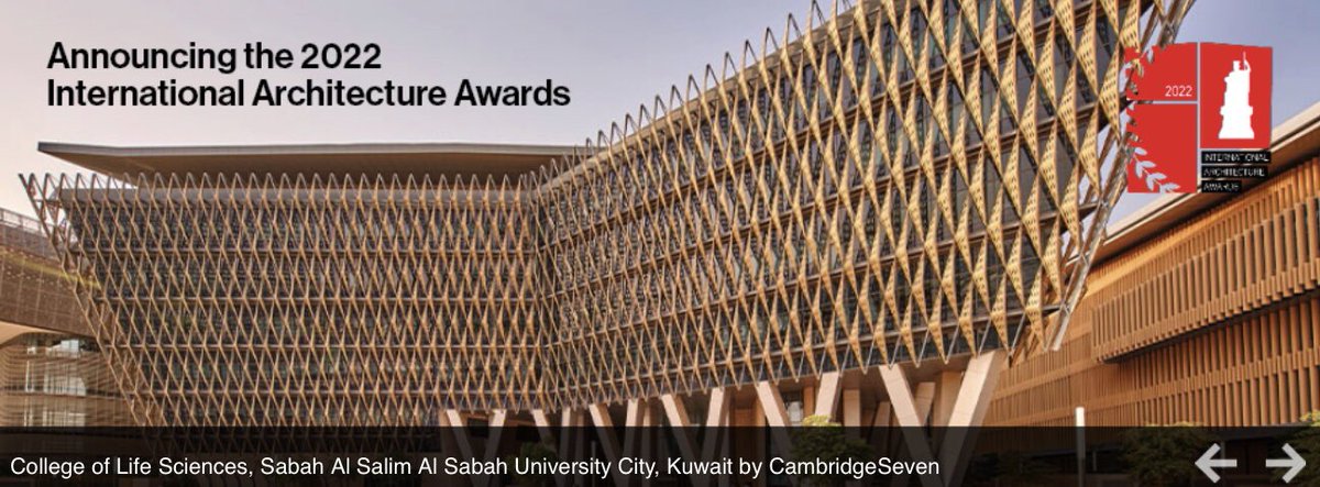 NicolasMarier's tweet photo. The Chicago Athenaeum
2022 Awards
https://t.co/M8btSGS6qA
« The Museum's mission is the advancement of public education about the value of #GoodDesign - from the "spoon to the city" - and how #design can positively impact the #humanenvironment. »
#architecture #teamarchi https://t.co/QADvxL7qt8