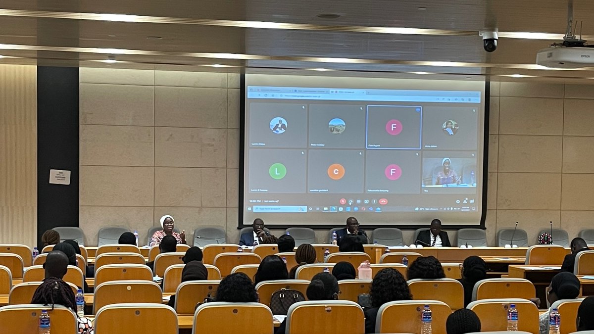 #Happening

Seasoned members of <a href="/BarGambia/">GambiaBarAssociation</a> Ms. Anna Njie President of FLAG, doyen Mr. Sourahata Janneh and President <a href="/salieutaal/">Salieu Taal</a> present on the role of the bar as a rule of law institution &amp; justice actor helping promote good governance and respect for the rule of law in #Gambia