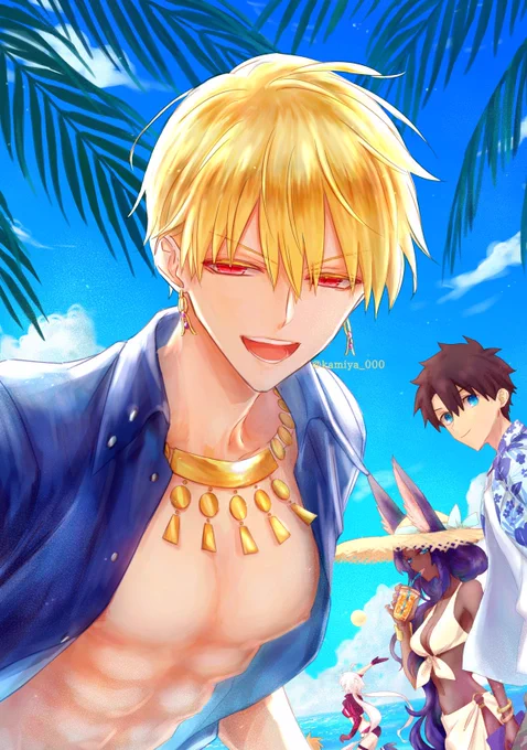 ゴージャスP霊衣縫製ショップ解放おめでとうございますの絵 #FGO 