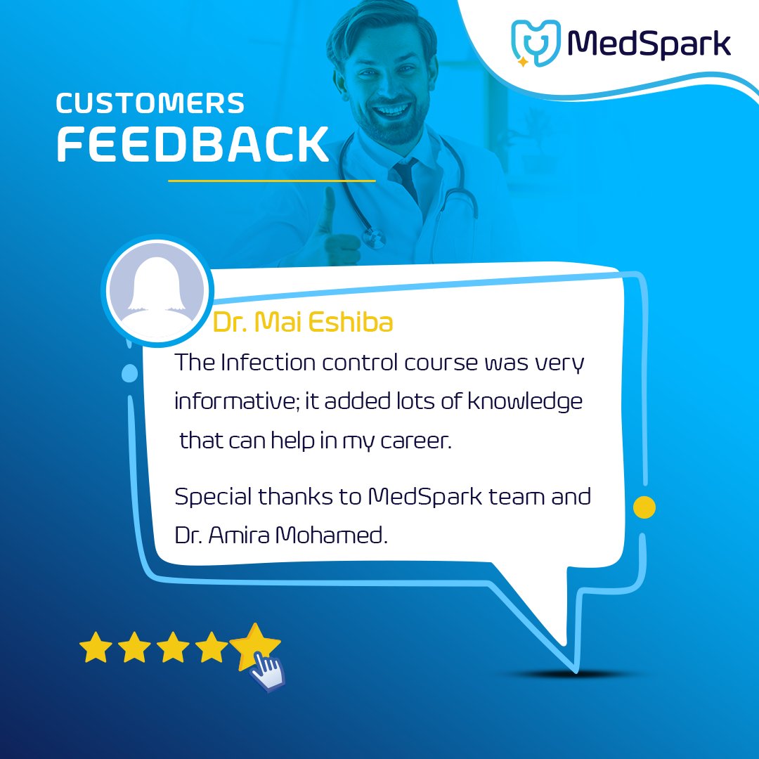 Medsparkelearn's tweet photo. من آراء عملائنا

#Medspark
#MedicalCourses
#Spark_Learning
#ميدسبارك https://t.co/8PDPK19Px0