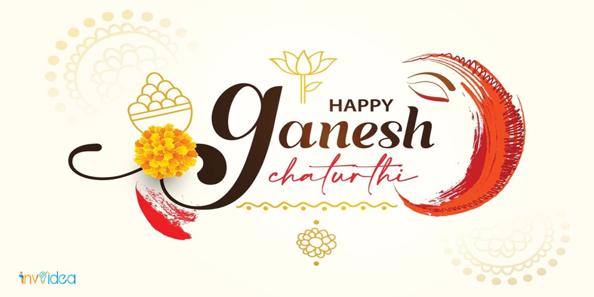 InvoideaTech's tweet photo. Wishing a beautiful, colourful and cheerful Ganesh Chaturthi to everyone.
#ganpati #bappa #ganpatibappamorya #morya #invoidea #InvoideaTechnologies #ganesha #maharashtra #ganesh #ganpatibappa #bappamorya #ganeshchaturthi #india #bappamajha #ganeshutsav #HappyGaneshChaturthi https://t.co/YbKvY3aIiu