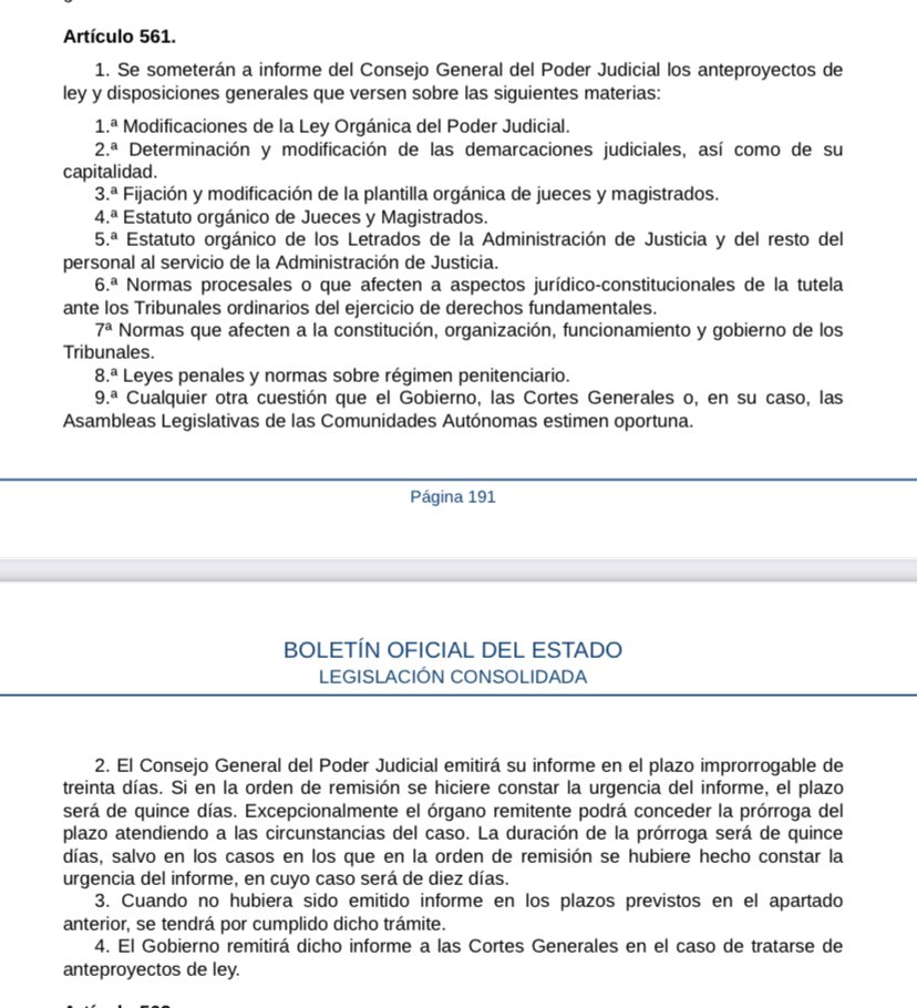 IreneMontero's tweet photo. “Ese plazo es imposible” 

Artículo 561.2 de la Ley Orgánica del Poder Judicial https://t.co/dlx5X7qRhu