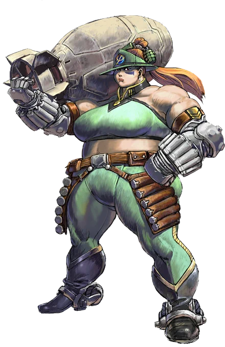 Doris from Wild Guns Reloaded is peak character design tbh  