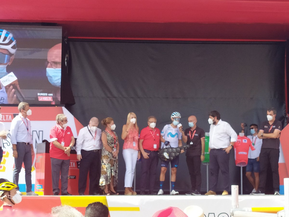 albercoke's tweet photo. Yo estuve en la despedida de Don Alejandro Valverde. 
#LaUltimaBala 
#LaVuelta2022 https://t.co/FRK5sphNyg