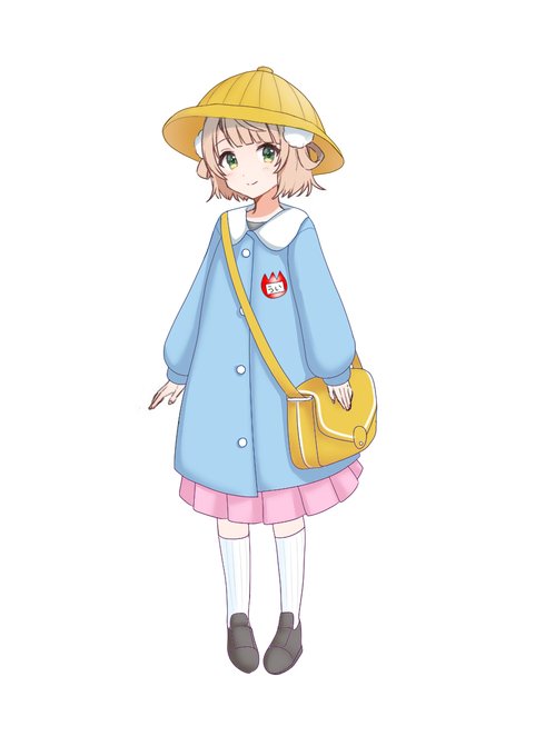 「プリーツスカート 通学帽」のTwitter画像/イラスト(古い順)