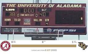 SSN_UCF's tweet photo. UCF is the only CFB team to have beaten Alabama, Georgia, Auburn &amp; Florida the last time they played them.

UCF is also 3-2 vs SEC in Bowl Games all-time &amp; accounts for half of the SEC’s bowl losses to G5 teams since 2010 (3/6). https://t.co/gLJGNCOXXw