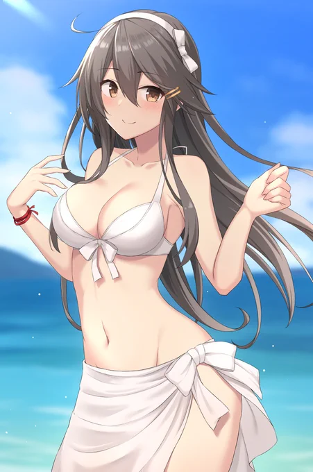 水着!水着! 水着! 水g…ミカァ!#今月描いた絵を晒そう 