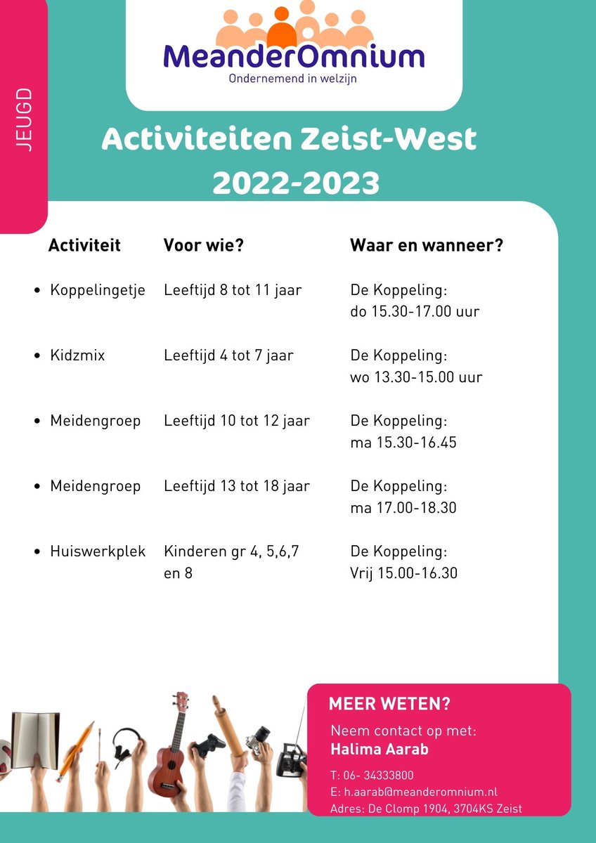 Doe je mee? #jeugdwerk