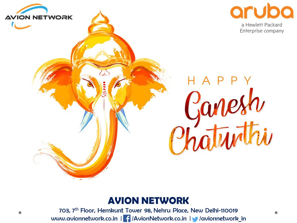 AvionNetwork_IN's tweet photo. Happy Ganesh Chaturthi.

On this auspicious day May Bappa shower his blessings for happiness, prosperity and peace. 

#Aruba #ArubaION #AIO #Access_Points #AvionNetwork #Avion_Network #ganeshchaturthi #happyganeshchaturthi #ganpatibappamorya https://t.co/NIL6ecKUl3