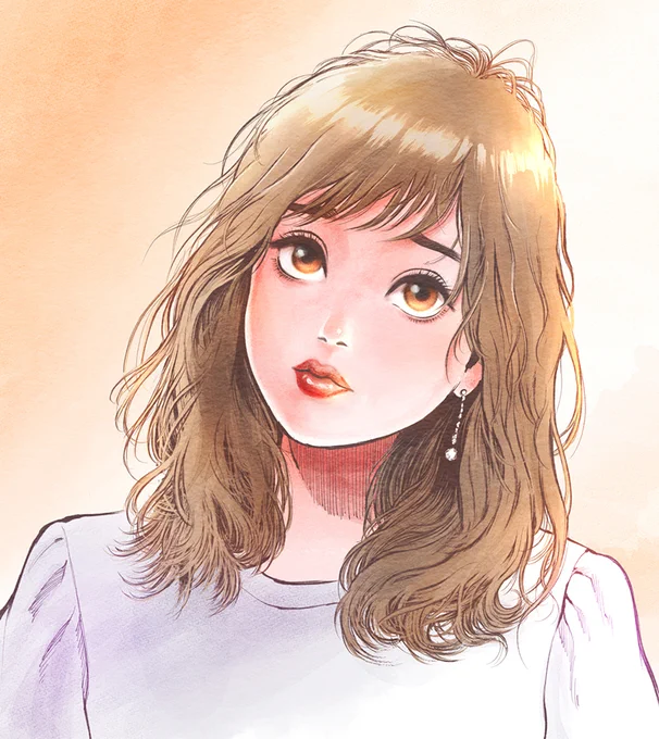 放送中の日本テレビ「上田と女が吠える夜」で描いたイラスト。 