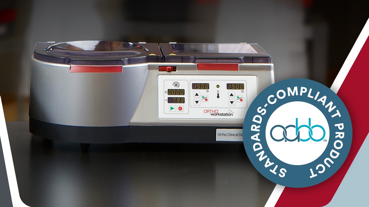 QuidelOrtho's tweet photo. We are honored to have achieved the @AABB's Standards-Compliant Quality Seal for our ORTHO® Workstation. This recognition confirms our continued efforts in quality and safety. #OrthoClinicalDiagnostics #BecauseEveryTestIsALife

https://t.co/yKW9JY3zPz https://t.co/paYxdF4bZL