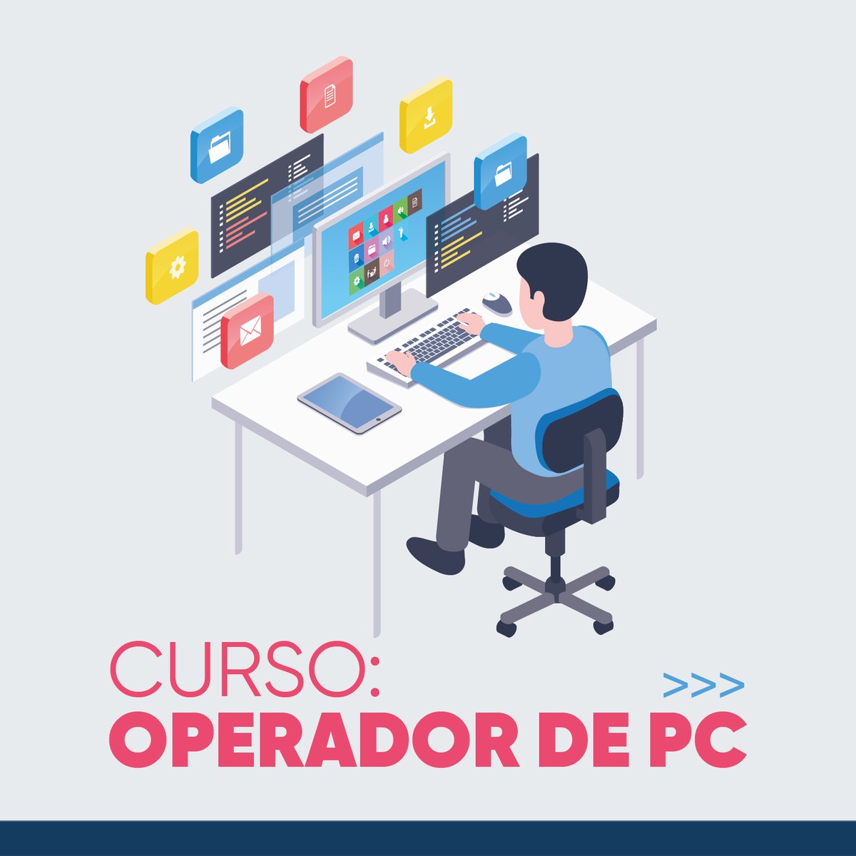 CILSAong's tweet photo. Te contamos sobre el Curso de #OperadorDePC que se dicta en nuestros Centros de Formación:
. Duración: 4 meses.
. Modalidades: Presencial y Virtual.
. Accesible
. Gratuito.
@Trust4Americas #Trust4Americas #POETADigiSpark https://t.co/3u452bIm3Q