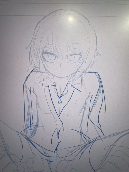 はじまるよ〜、てちちゃんとか新キャラとか、ファンティア準備用の作画配信! https://t.co/joXSFaq4Z8 