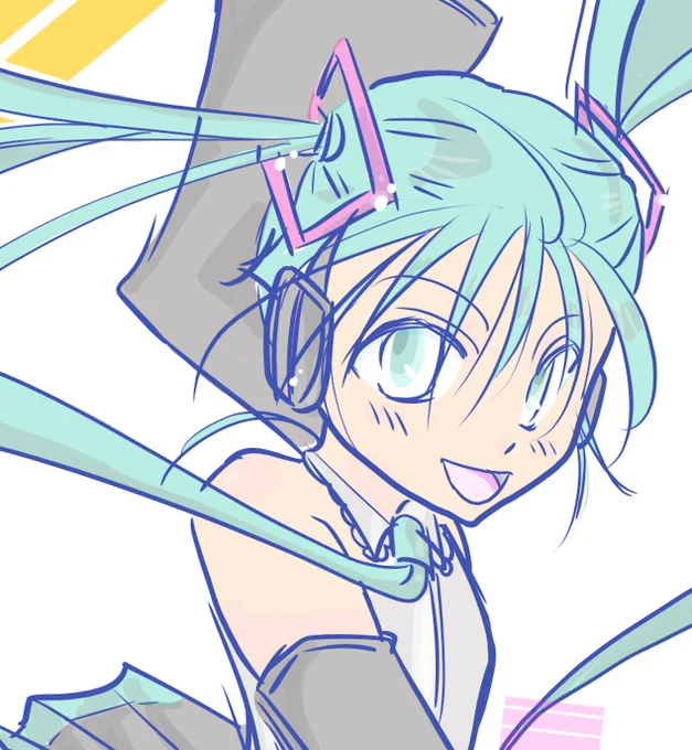 #初音ミク誕生祭2022 過去絵でご容赦 