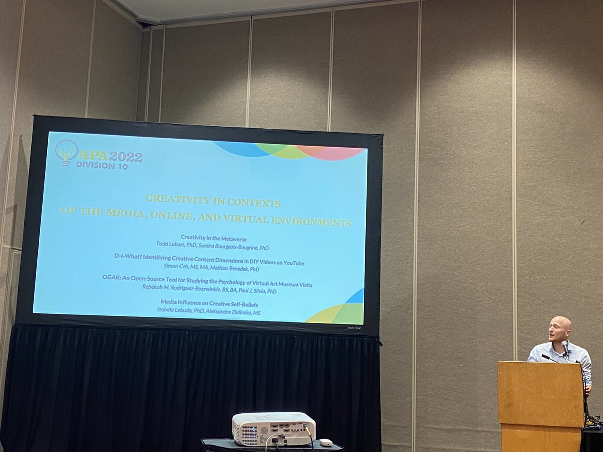 Very excited for the first International Society for the study of #creativity and #innovation  !