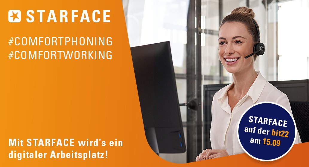 Wenn Funktionalität auf Komfort trifft, wird Telefonie zu zeitgemäßem Comfortphoning. Im Mittelpunkt der Produktwelt von STARFACE stehen softwarebasierte VoIP Telefonanlagen, die weit über den Funktionsumfang gängiger TK-Systeme hinausgehen und viel

blog.bitpiloten.de/bit22-starface…