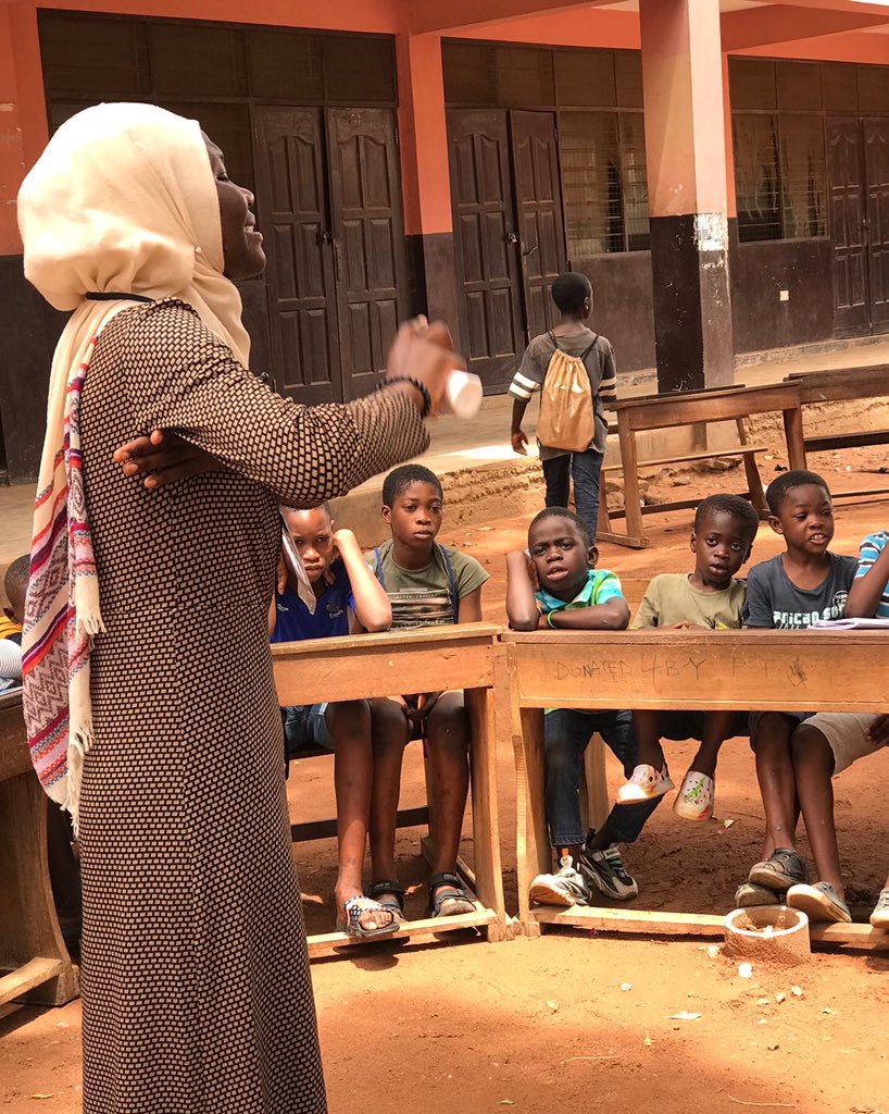 AbdullahWumpini's tweet photo. Today’s session was practical aspect of personal hygiene
#impact
#readcamp22
#sdg4
#personalhygiene
#DAY7. https://t.co/0C9VO2wNuD