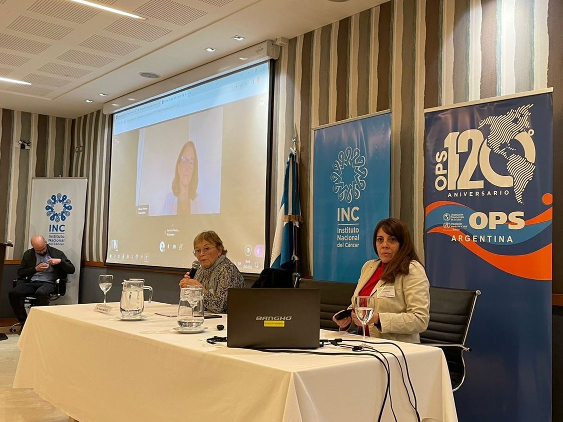 GICR_IARC's tweet photo. At the @inc_argentina 10th anniversary of #RITA (Registro Institucional de Tumores de #Argentina)
@GICR_IARC's @Marion_pineros discussed population-based #PBCR 's & hospital #CancerRegistries, diiferences & similarities w/ highlight on ways for collaboration. https://t.co/9L5ydtTgFJ