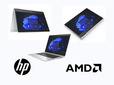 Audcomp's tweet photo. The slim &amp; sleek HP Pro x360 435 adapts to your workday with its 360-degree design. Four use modes enable you to easily create, present, and collaborate in a comfortable way, wherever you work. https://t.co/7sCrGBAzDr  #AMD #HP https://t.co/NTtxdMHI6x