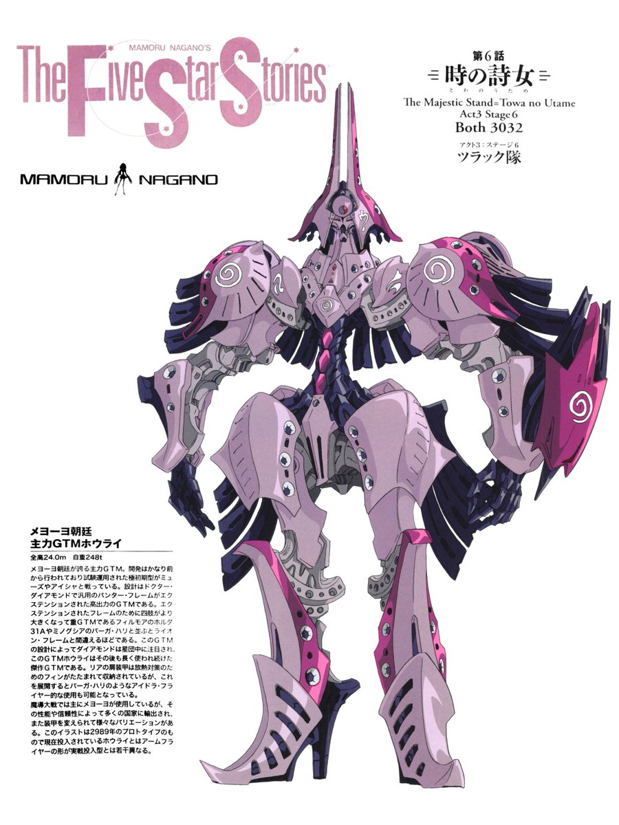 そしてMHアシュラ・テンプルはGTMホウライとなった。 #ファイブスター