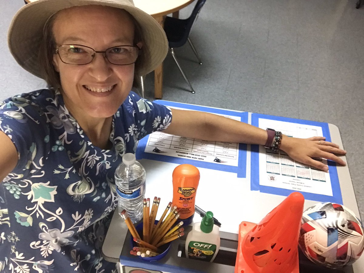 I’m ready for Soccer mom v BBQ dad sprit day!  What do you need for practice/game? I’ve got Costco water bottles, sunscreen &amp; bug spray!  <a href="/Park_View_HS/">PVHS</a> <a href="/ParkViewSCA/">Park View SCA</a>