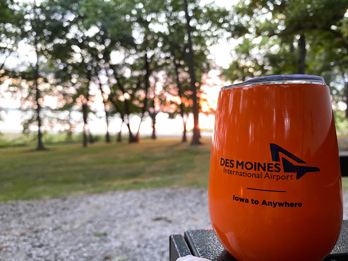 dsmairport's tweet photo. DSM swag spotted again. ๐
Our coffee/wine tumbler celebrating our inaugural flight to Destin, FL was found at Lake Red Rock.
If you've got DSM swag... let's see it!
#flydsm #views #lakeredrock #travel #dsmusa #vacation #lifesatrip #letsgoplaces https://t.co/zLXLd4sgyq