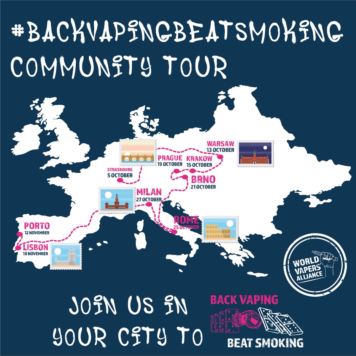 World Vapers' Alliance tweet media