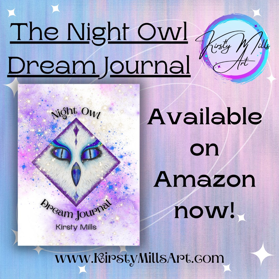 KirstyMillsArt's tweet photo. 🎆Launch day for the NIGHT OWL DREAM JOURNAL!🎆
#KirstyMillsArtist #selfcare #selfdiscovery #dreamstate #dreamtherapist #selfhelp #TherapistTwitter #Therapist #dreambook #dreamjournal #owls #owl #nightowl #nightowldreamjournal #knowyourselfbetter #mind
https://t.co/wRB0ZjqlZP https://t.co/zif2KxBfZd