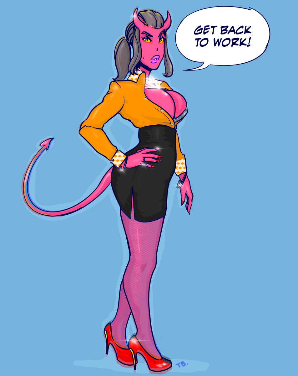 tartbarter's tweet photo. demon boss
#demonboss #demongirl #office #thick https://t.co/hmqmMjaJjI