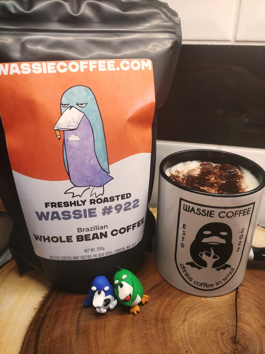Happy #wassiewednesday to all the wassies! Just opened a bag of the Brazilian single origin <a href="/WassieCoffee/">Wassie Coffee</a> smells so good!