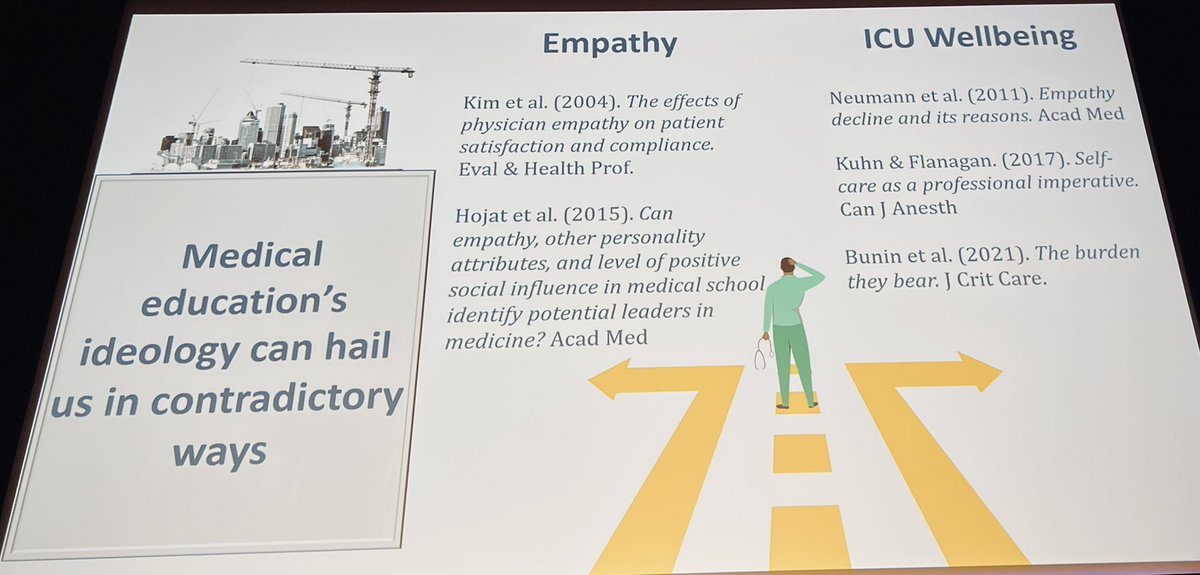 drjfrank's tweet photo. #AMEE2022 @LaraVarpio on conflicting ideologies. #meded https://t.co/dsUdeahJty