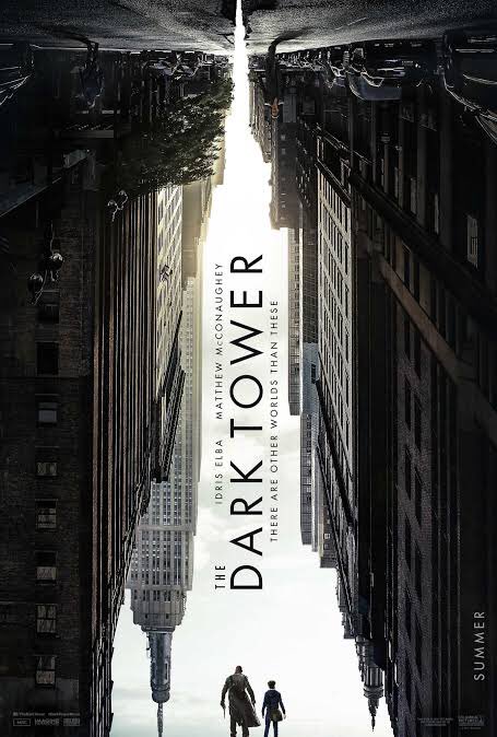 「ダークタワー」のポスターはメチャクチャ感動したな。逆さまのニューヨークに暗黒の塔がそびえ立つという、映画だけでなくキングの原作小説まで完璧に理解し捉えた一枚。良い仕事をしている

 #好きな映画ポスターを晒す 
