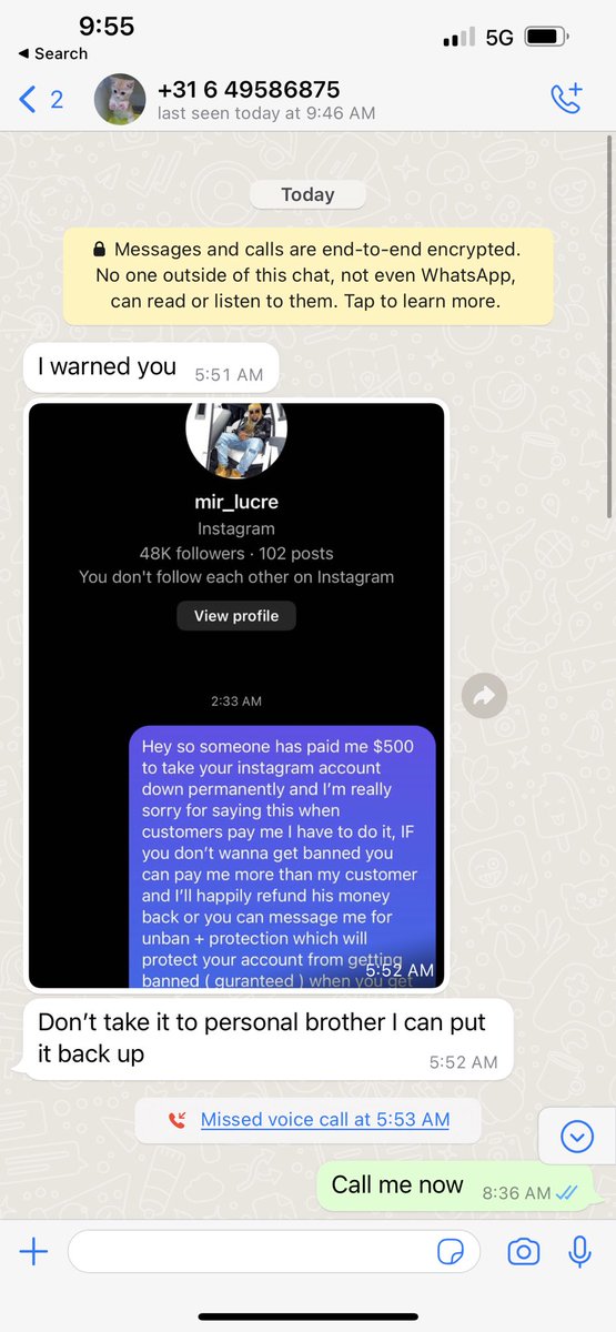 Mir_LuCre's tweet photo. @instagram y’all just gonna let ppl keep blackmailing me and hacking my account? 🤔 this needs to be fixed asap https://t.co/Zq0uvGAnte