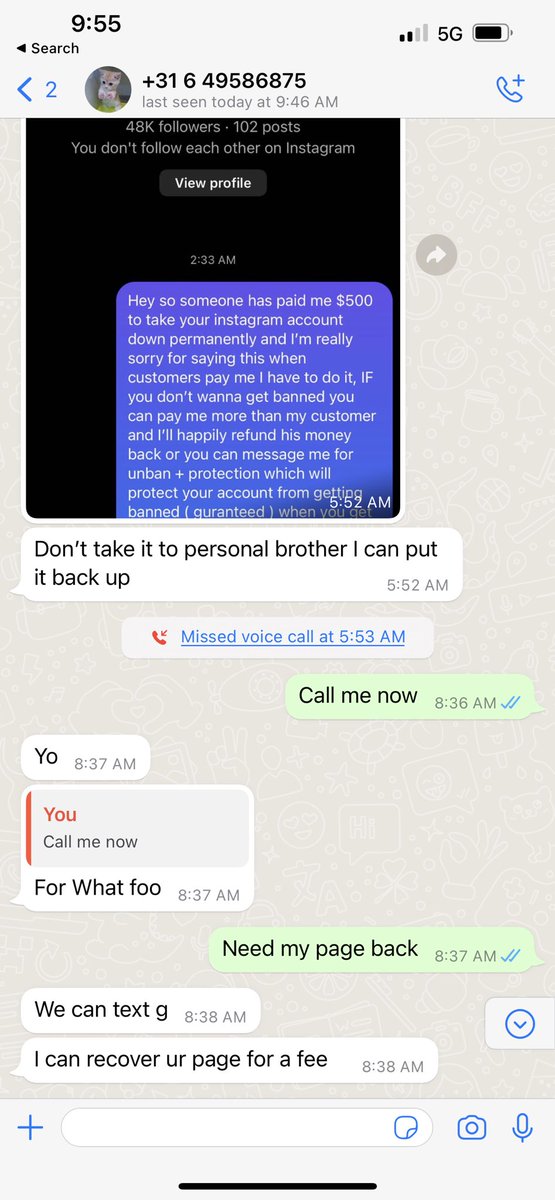 Mir_LuCre's tweet photo. @instagram y’all just gonna let ppl keep blackmailing me and hacking my account? 🤔 this needs to be fixed asap https://t.co/Zq0uvGAnte