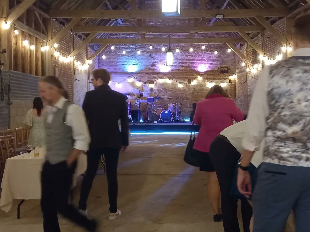 Ritchie_JFT's tweet photo. Really enjoyable Depping for @miraclecure_band lovely talented Musicians! Good fun playing some Irish Jigs too for the Wedding on Saturday 27th Aug with them! 😄 🎼🎵🎶🥁👰🤵‍♂ #sessiondrummer #weddings @dc_california_ #soultonecymbalsartist @SoultoneCymbals @pellwoodeu https://t.co/nMcHedoh7f