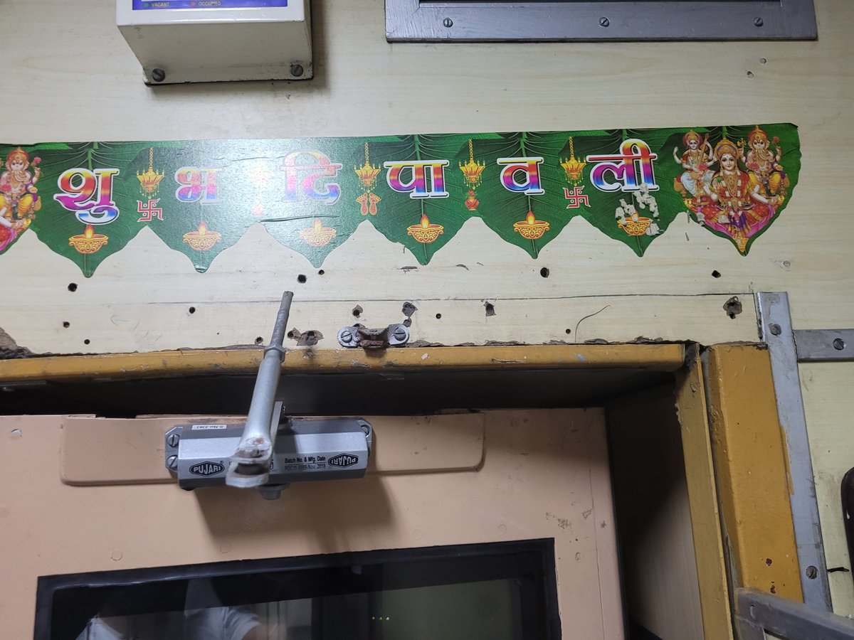 danielsinu's tweet photo. Pathetic Service on Train No 17316. Firstly the wash Basin was leaking and the water was on the floor. Informed the attender but no action,boggie door latch also broken so door is always open in AC boggie. 3AC, B2 . PNR No : 4852249823. @SunilBen2 @IRCTCofficial @AshwiniVaishnaw https://t.co/yb9N6SuChl