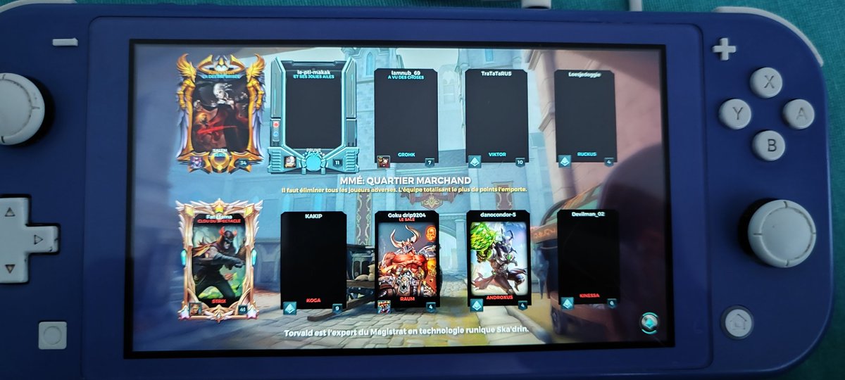 kaleeston's tweet photo. Playing Paladins on Switch light is a pleasure for sure... Quality and game play are amazing ! (No no no, I'm not serious, it's a joke ^^) 😒👎 RIP 😵 #nintendoswitch #paladins #xboxforever https://t.co/eXwfWuv8oS