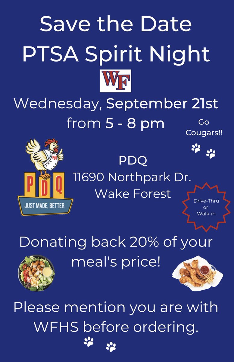 WFHS PTSA tweet media