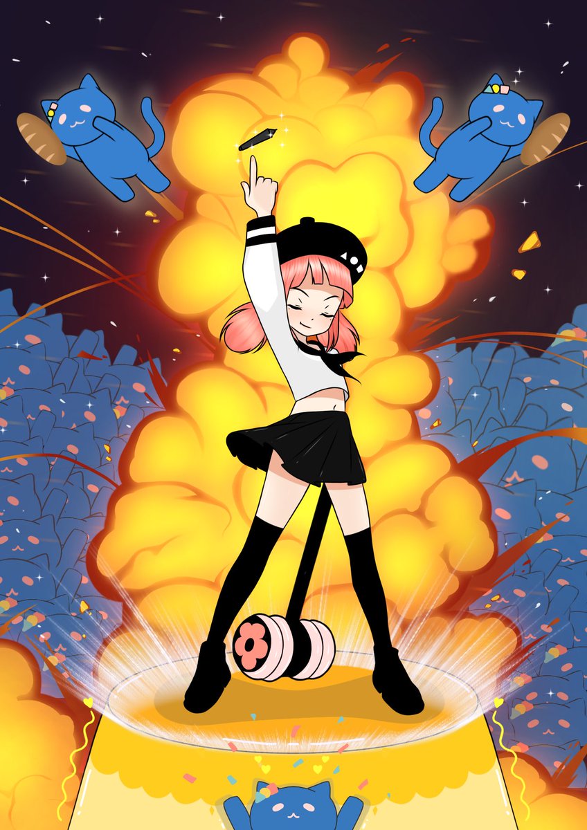 Alidaaaaaaaaaaaaa (@alidaax_art) on Twitter photo "Let's Blow This Up With Bluemeow Army!"
My submission for #FNDmoexFNDcommu ଘ(੭*ˊᵕˋ)੭* ੈ♡‧₊˚
Thank you <a href="/BasementLab_NFT/">Basement Lab</a> for the lovely contest!
My wallet:
0x67866bdE52D40A75689278184e55A6Ac43973699 "Let's Blow This Up With Bluemeow Army!"
My submission for #FNDmoexFNDcommu ଘ(੭*ˊᵕˋ)੭* ੈ♡‧₊˚
Thank you <a href="/BasementLab_NFT/">Basement Lab</a> for the lovely contest!
My wallet:
0x67866bdE52D40A75689278184e55A6Ac43973699