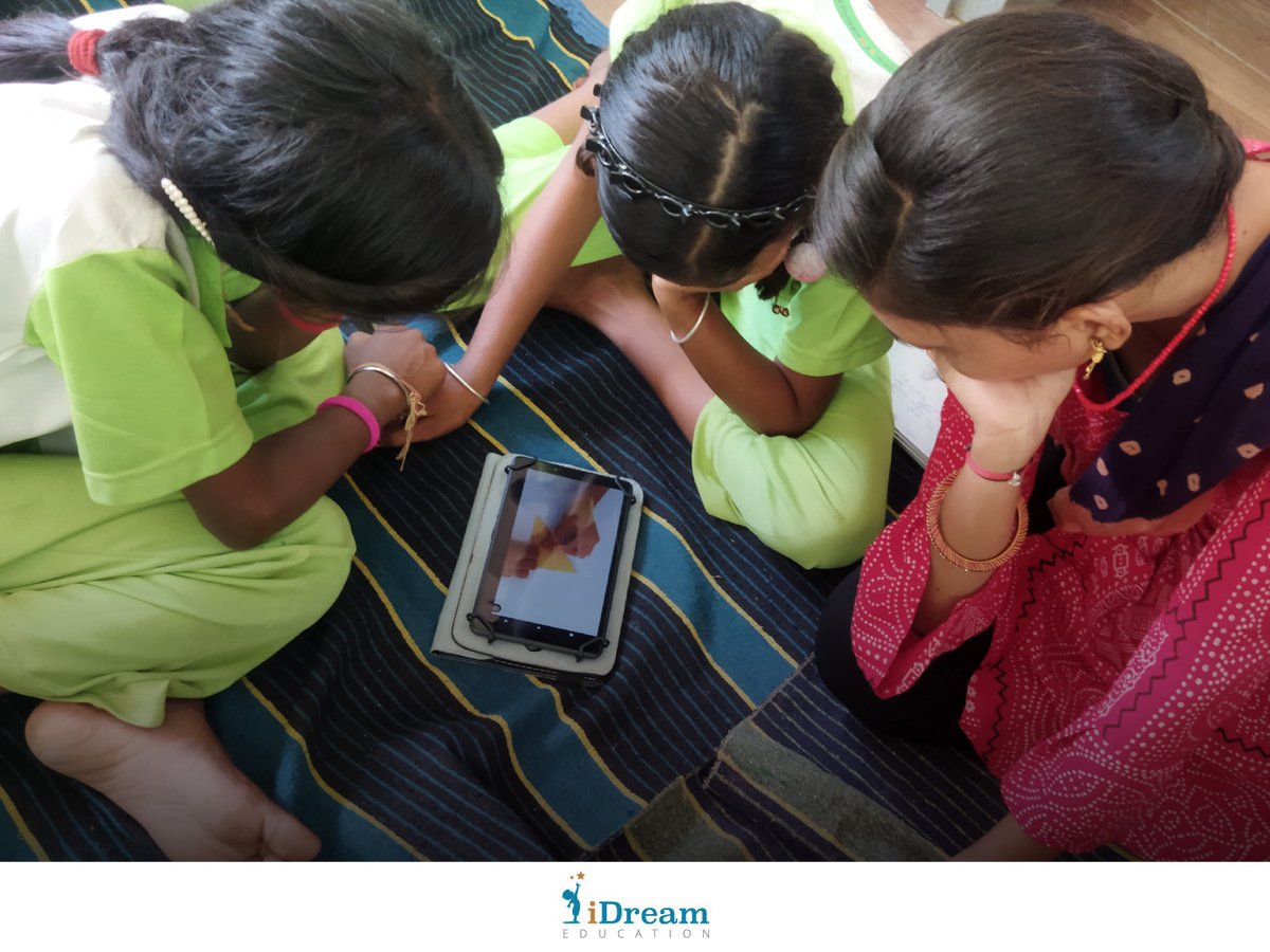 idreameducation's tweet image. A second round of training at IMpower centers of Aide et Action was a joyful experience. 
They have been using tablets for almost four weeks now. It was heartening to see them develop reading habits, and watch activity videos with a zeal to learn &amp;amp; grow.

#projectupdates #tablab