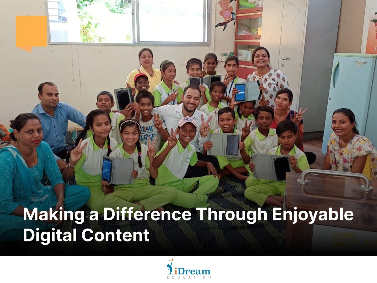idreameducation's tweet image. A second round of training at IMpower centers of Aide et Action was a joyful experience. 
They have been using tablets for almost four weeks now. It was heartening to see them develop reading habits, and watch activity videos with a zeal to learn &amp;amp; grow.

#projectupdates #tablab