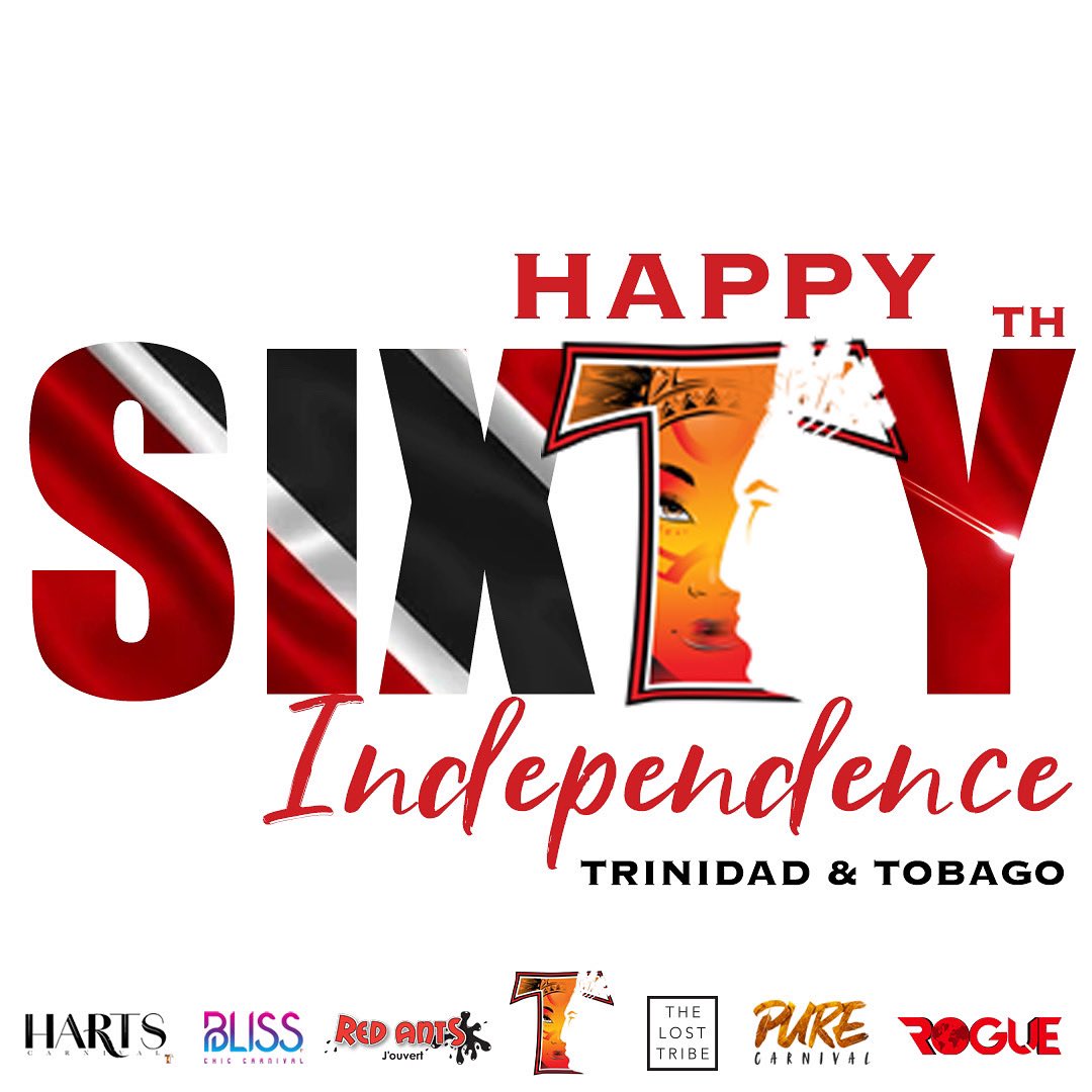 CarnivalTRIBE's tweet photo. We are forged from the love of liberty 🔴⚪️⚫️

Happy Independence Day to our Trinidad and Tobago TRIBE ❤️

#TRIBECarnival
#OneTRIBE https://t.co/tEuBiMNFIL
